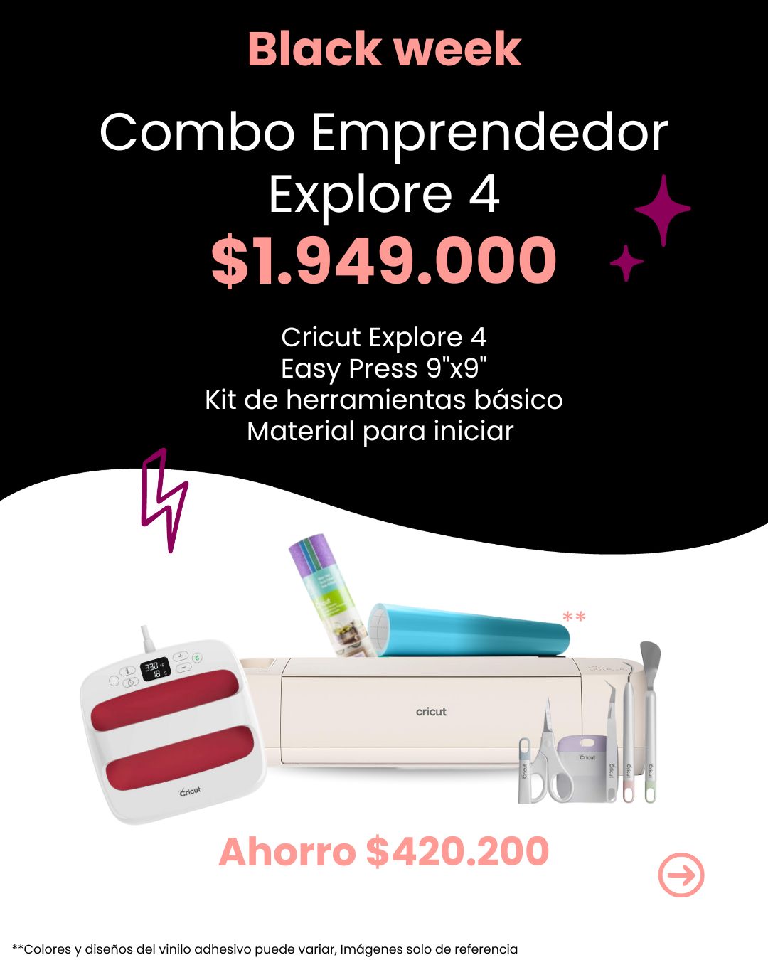 Combo Cricut Explore 4