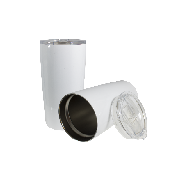 Termo de acero doble pared 20oz Blanco