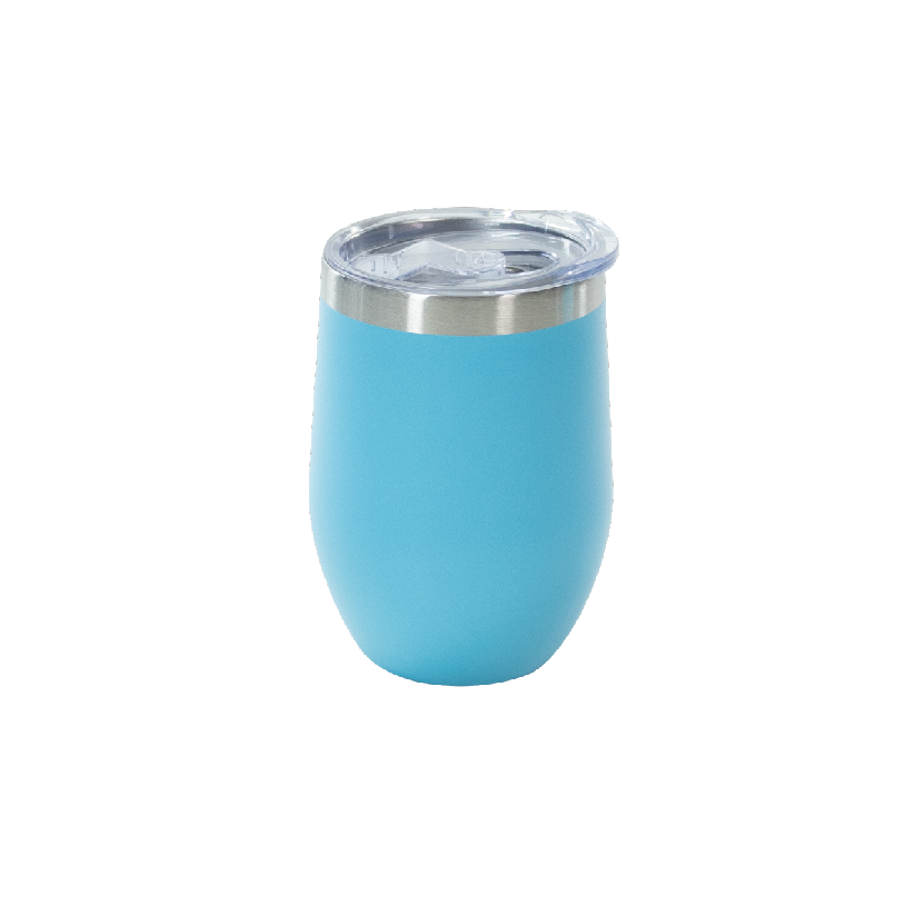 Vaso de acero 300ml Tipo vinero Azul