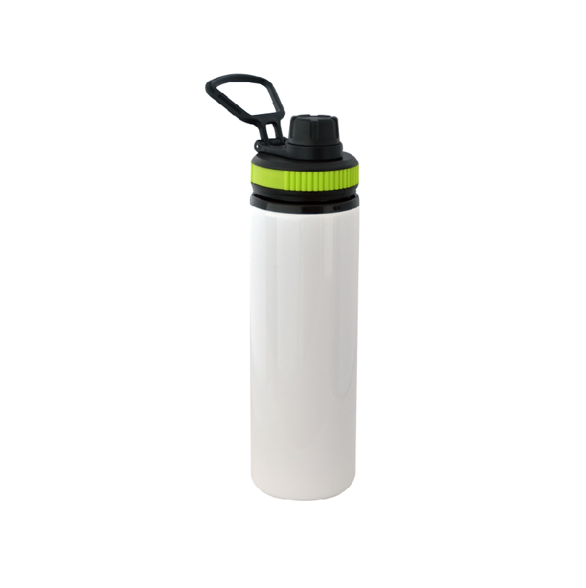 Botella de aluminio 750ml Tapa roscable Verde