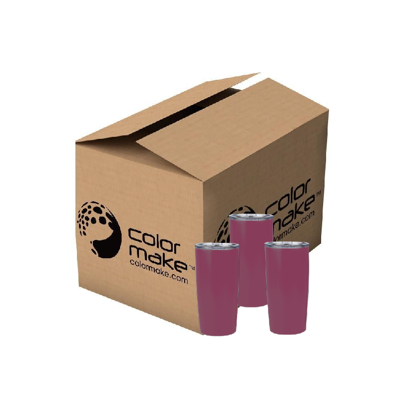 Termo de acero doble pared 20oz Rojo Qatar