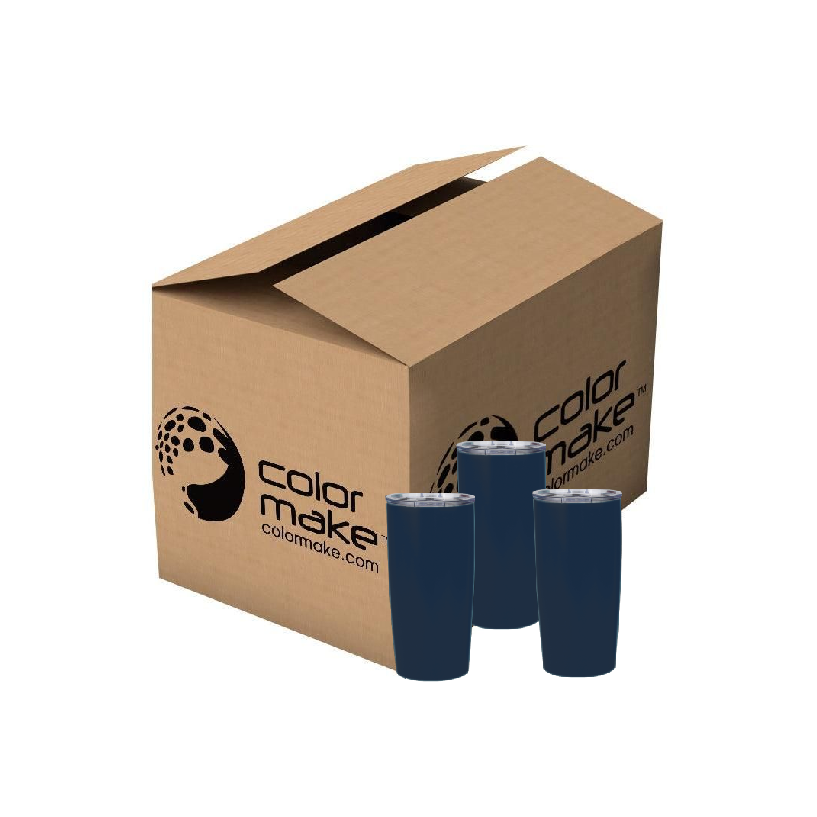 Termo de acero doble pared 20oz Azul Oscuro