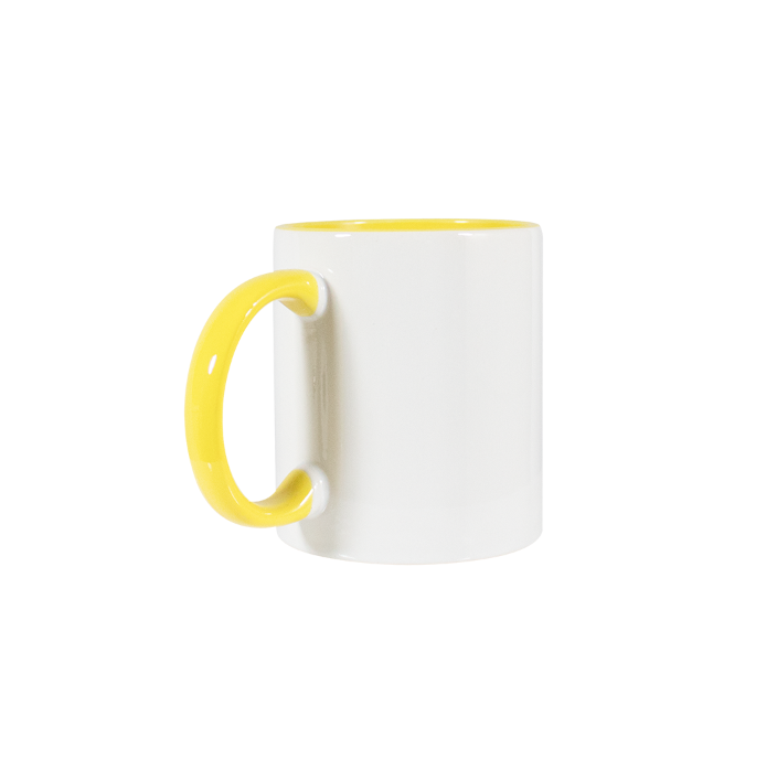 Mug Blanco 11oz Interior de color