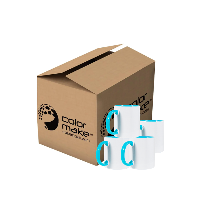 Mug Blanco 11oz Interior de color