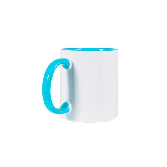 Mug Blanco 11oz Interior de color