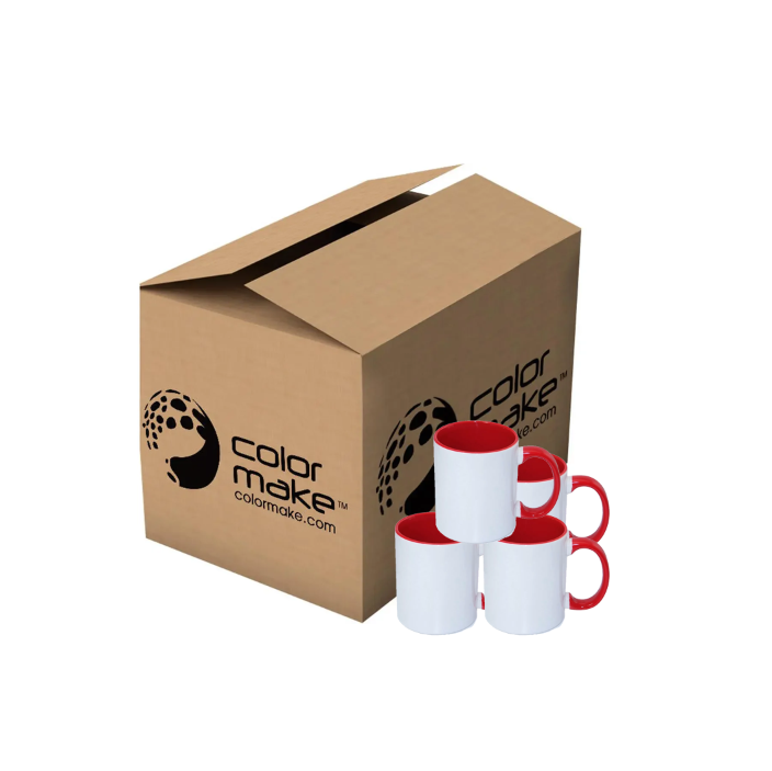 Mug Blanco 11oz Interior de color