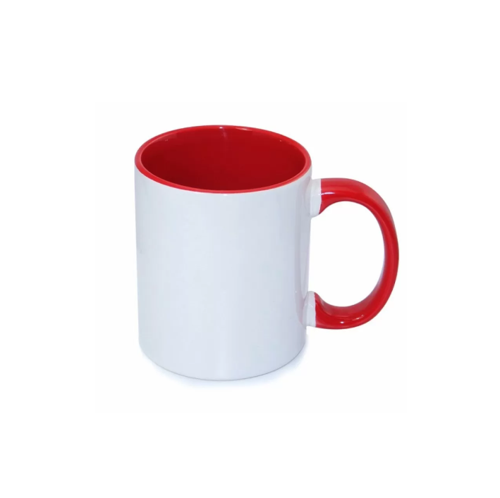 Mug Blanco 11oz Interior de color