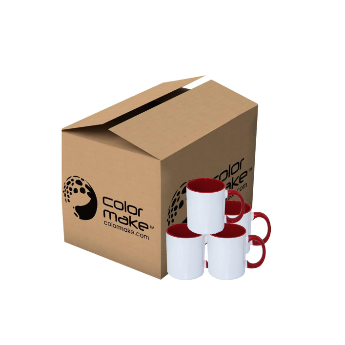Mug Blanco 11oz Interior de color