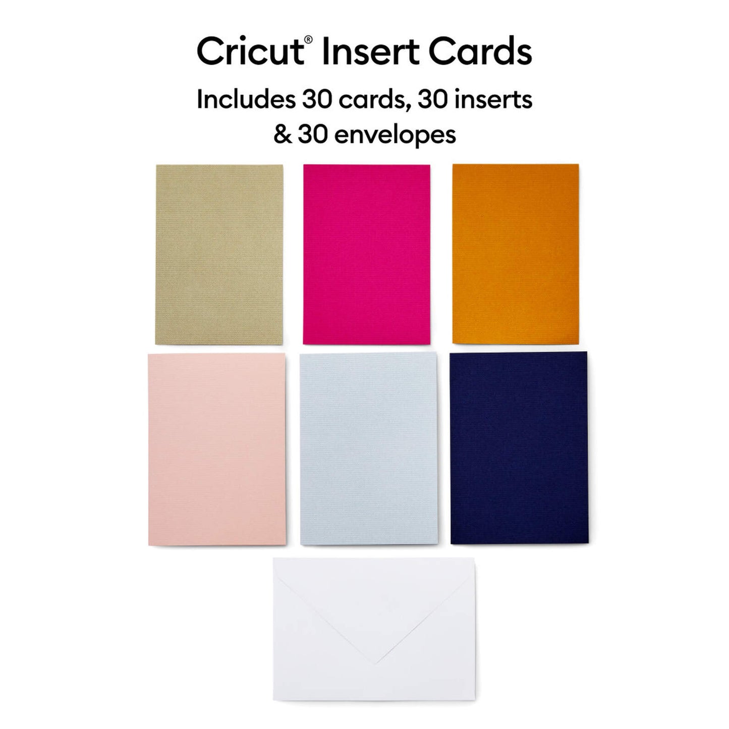 Tarjetas de inserción Cricut (4,75" x 6,6")