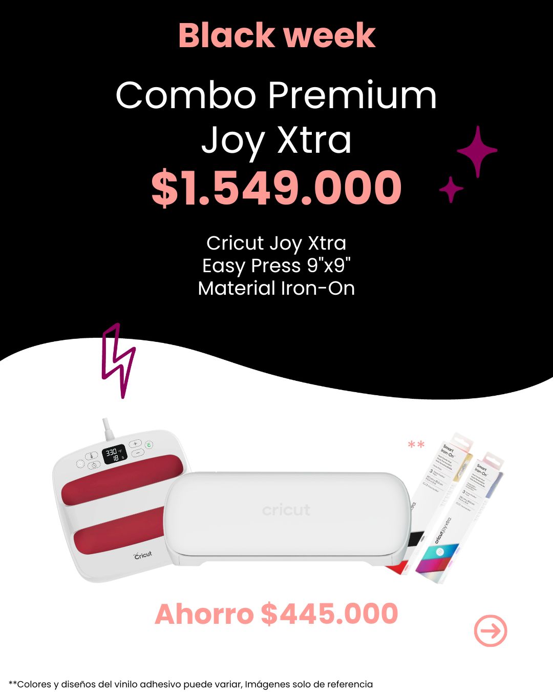 Combo Cricut Joy Xtra