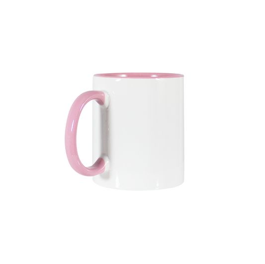 Mug Blanco 11oz Interior de color