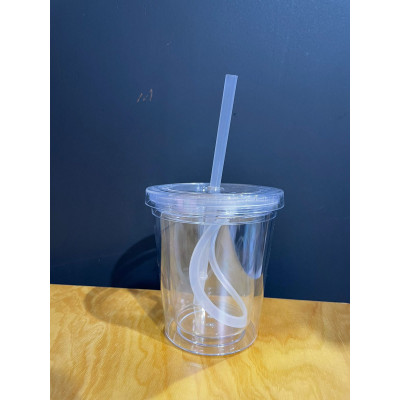 Tumbler Transparente 12OZ